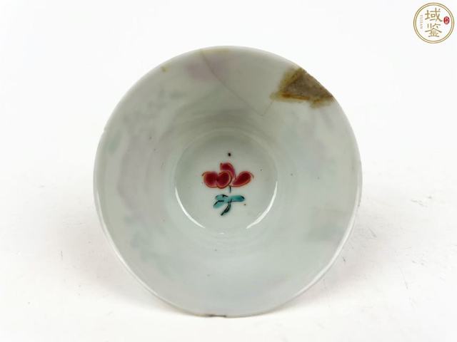 古玩陶瓷雍正粉彩杯真品鑒賞圖