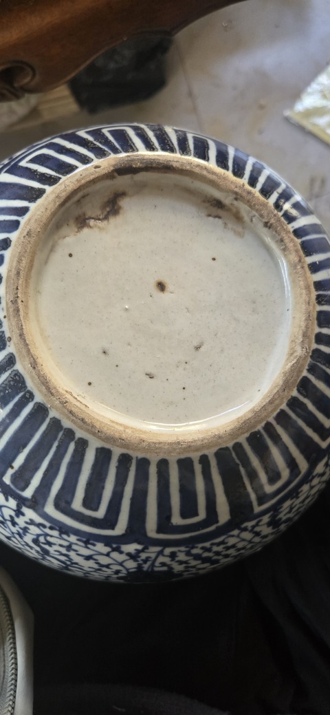 古玩陶瓷纏枝蓮卷鋼真品鑒賞圖