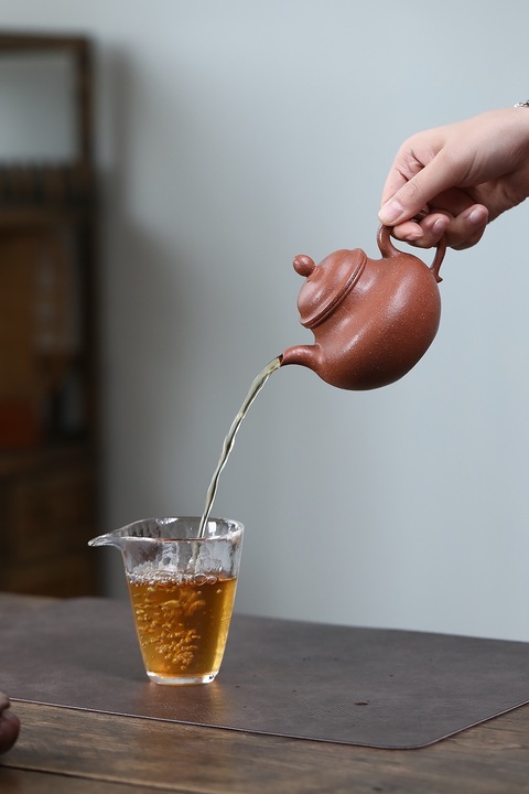 古玩雜項(xiàng)《秋水》紫砂壺真品鑒賞圖