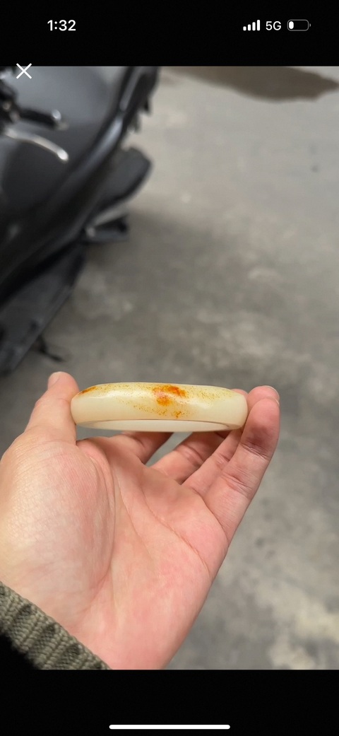 古玩玉器和田玉手鐲真品鑒賞圖