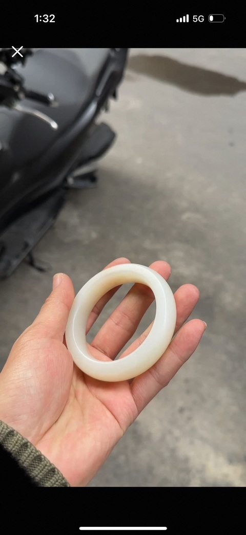 古玩玉器和田玉手鐲真品鑒賞圖