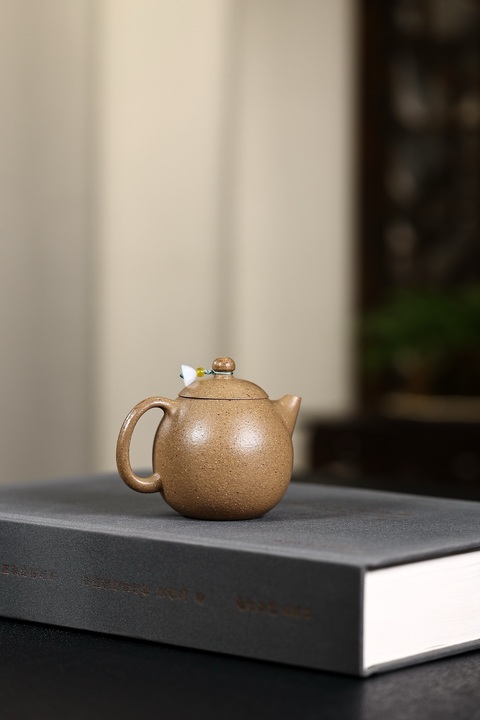 古玩雜項《龍蛋》紫砂壺真品鑒賞圖