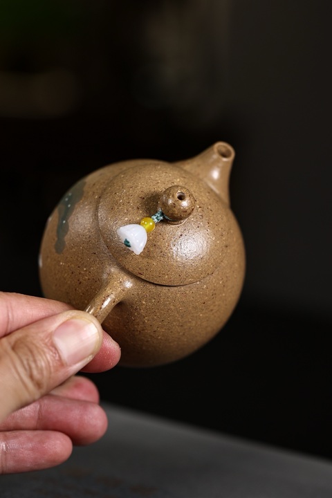 古玩雜項《龍蛋》紫砂壺真品鑒賞圖