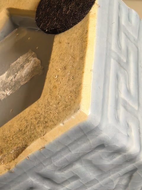 古玩陶瓷橄欖瓶真品鑒賞圖