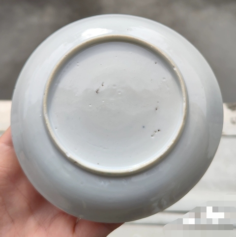 古玩陶瓷雍正粉彩小盤(pán)真品鑒賞圖