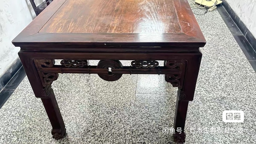 古玩雜項八仙桌真品鑒賞圖