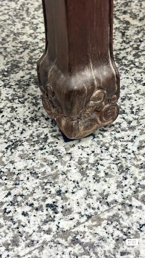 古玩雜項八仙桌真品鑒賞圖