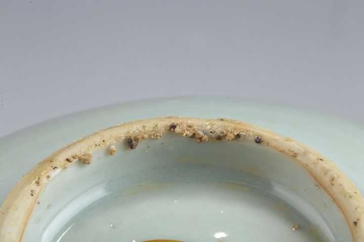 古玩陶瓷清早·青花一葉知秋紋小盤真品鑒賞圖