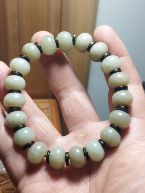 古玩玉器鼓珠真品鑒賞圖