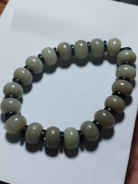 古玩玉器鼓珠真品鑒賞圖