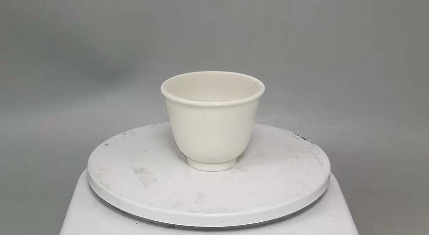 古玩陶瓷德化白瓷杯真品鑒賞圖