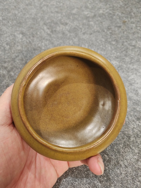 古玩陶瓷茶葉末釉水洗真品鑒賞圖