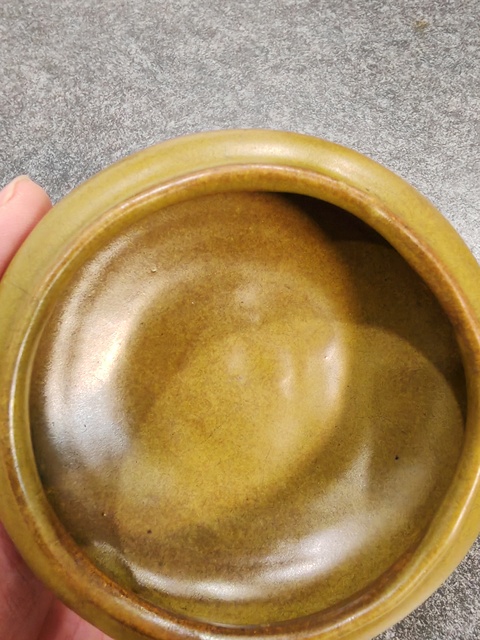 古玩陶瓷茶葉末釉水洗真品鑒賞圖