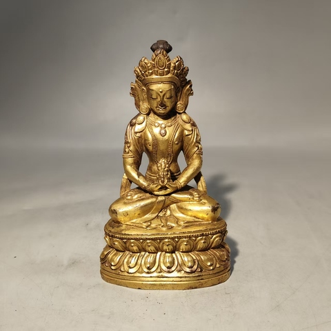 古玩銅器造像真品鑒賞圖