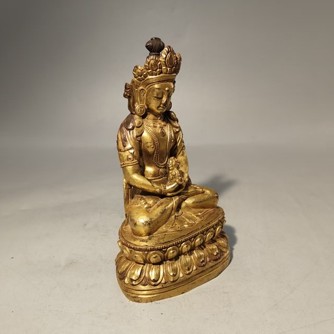 古玩銅器造像真品鑒賞圖