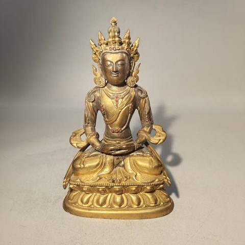 古玩銅器造像真品鑒賞圖