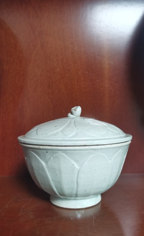古玩陶瓷蓋碗真品鑒賞圖