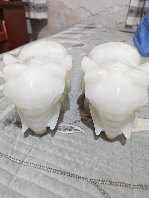 古玩玉器玉象擺件真品鑒賞圖