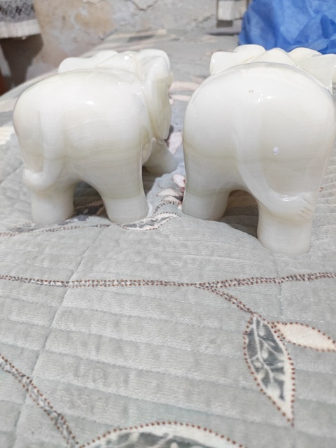 古玩玉器玉象擺件真品鑒賞圖