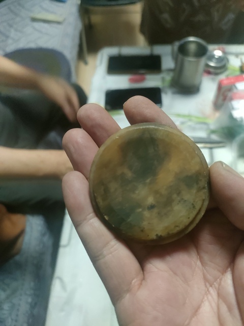 古玩玉器仿古玉杯真品鑒賞圖