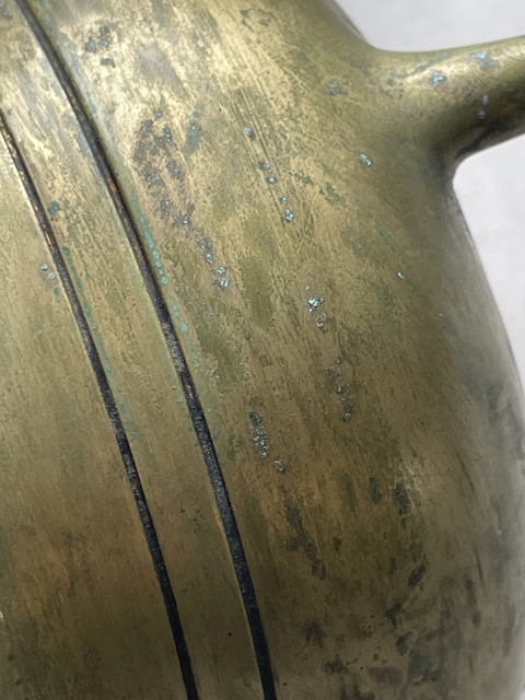 古玩銅器三足爐真品鑒賞圖