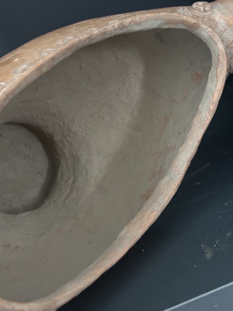 古玩陶瓷齊家文化·船型豆拍賣，當前價格6000元