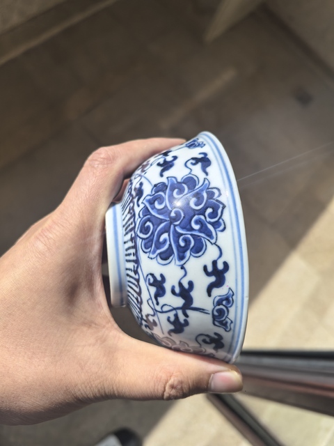 古玩陶瓷青花碗真品鑒賞圖