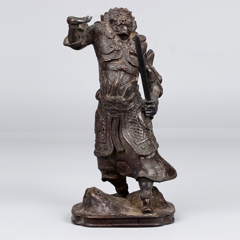 古玩銅器銅造像真品鑒賞圖