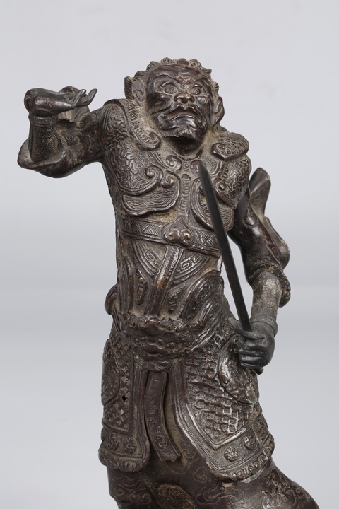 古玩銅器銅造像真品鑒賞圖