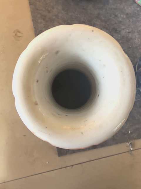 古玩陶瓷三星人物粉彩瓶（疑似后加）真品鑒賞圖