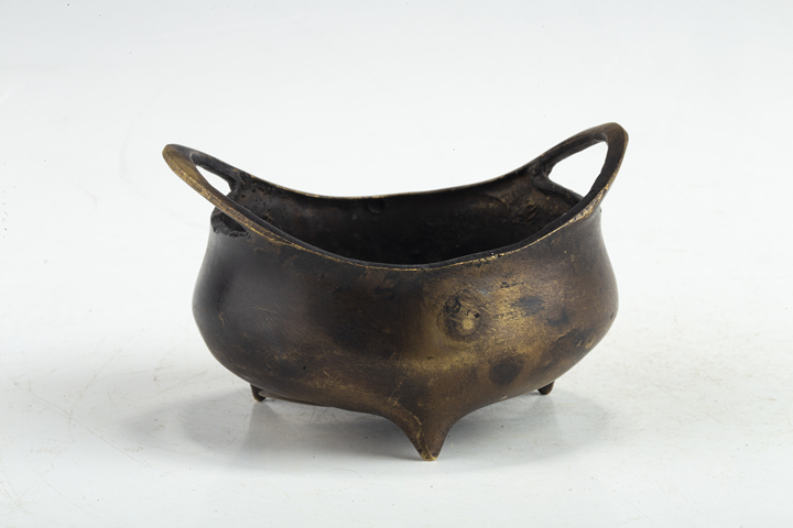 古玩銅器創匯·銅橋耳爐真品鑒賞圖