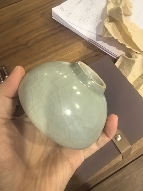 古玩陶瓷龍泉青瓷芒口盞真品鑒賞圖