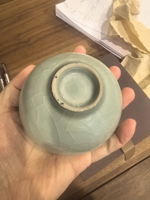 古玩陶瓷龍泉青瓷芒口盞真品鑒賞圖