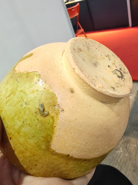 古玩陶瓷綠釉碗真品鑒賞圖