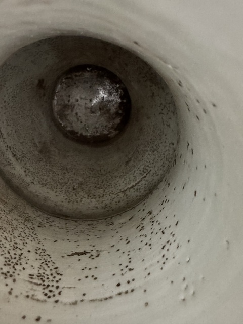 古玩陶瓷纏枝花囍字紋青花花觚真品鑒賞圖