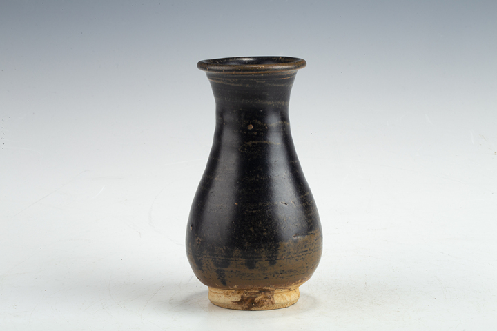 古玩陶瓷宋代·黑釉箸瓶 真品鑒賞圖