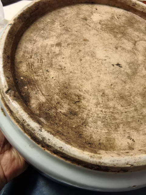 古玩陶瓷青花雙龍戲珠紋直筒爐真品鑒賞圖