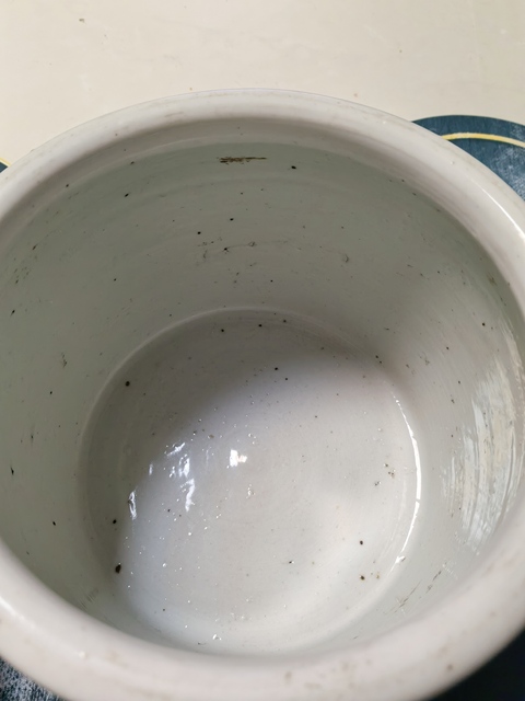 古玩陶瓷青花雙龍戲珠紋直筒爐真品鑒賞圖