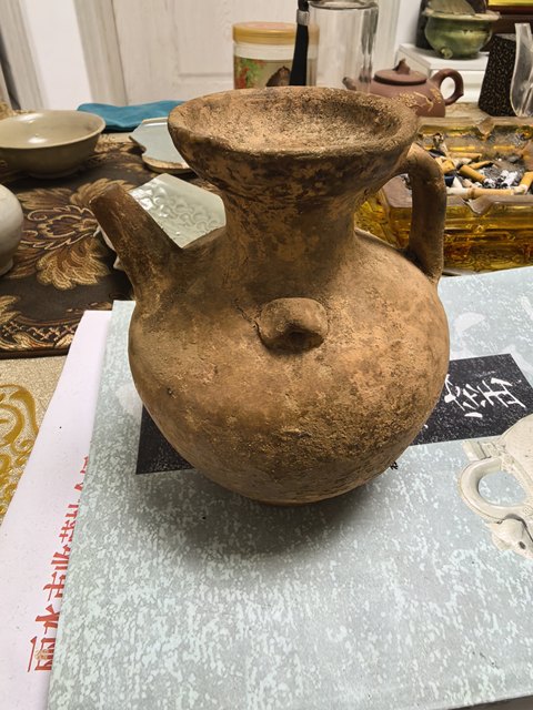 古玩陶瓷酒壺真品鑒賞圖