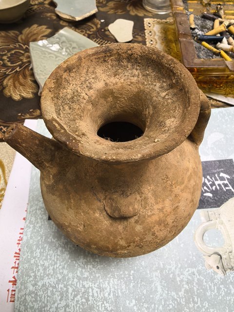 古玩陶瓷酒壺真品鑒賞圖