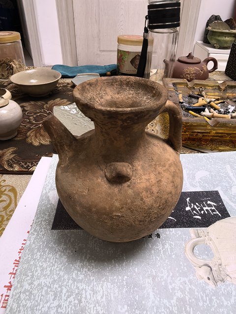 古玩陶瓷酒壺真品鑒賞圖