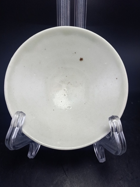 古玩陶瓷【館藏級精品】宋 青白瓷唇口盞【茶道圣物】【盞為高檔次藏品】【收藏價值比較高】拍賣，當前價格0元