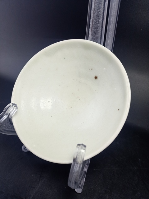 古玩陶瓷【館藏級精品】宋 青白瓷唇口盞【茶道圣物】【盞為高檔次藏品】【收藏價值比較高】拍賣，當前價格0元