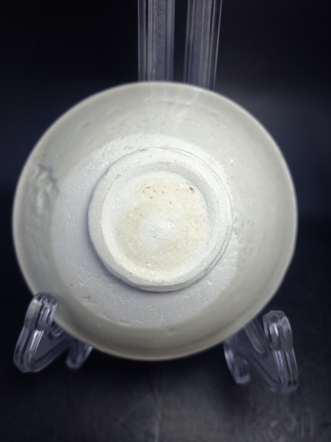 古玩陶瓷【館藏級精品】宋 青白瓷唇口盞【茶道圣物】【盞為高檔次藏品】【收藏價值比較高】拍賣，當前價格0元