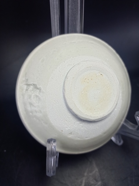 古玩陶瓷【館藏級精品】宋 青白瓷唇口盞【茶道圣物】【盞為高檔次藏品】【收藏價值比較高】拍賣，當前價格0元