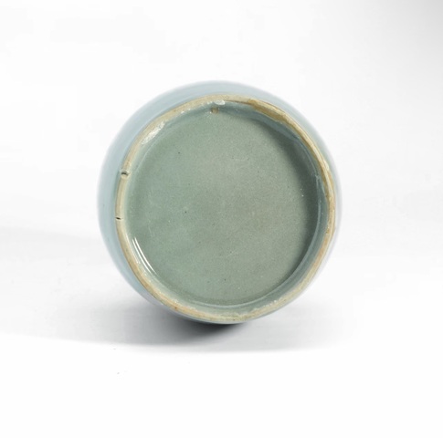 古玩陶瓷龍泉窯紙槌瓶真品鑒賞圖