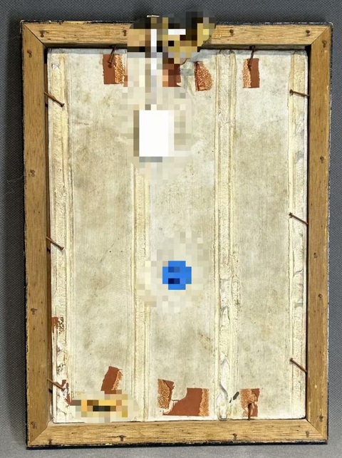 古玩陶瓷粉彩嬰戲紋瓷板真品鑒賞圖