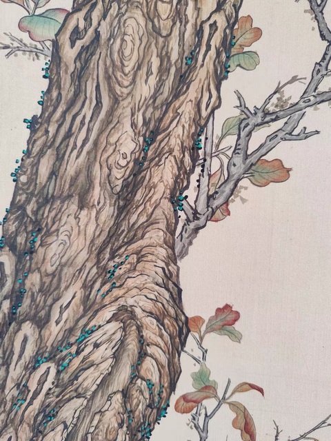 古玩字畫雙駿真品鑒賞圖