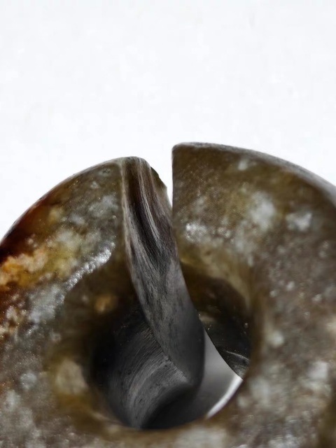 古玩玉器玉玦真品鑒賞圖