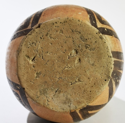 古玩陶瓷文化期彩繪陶杯真品鑒賞圖